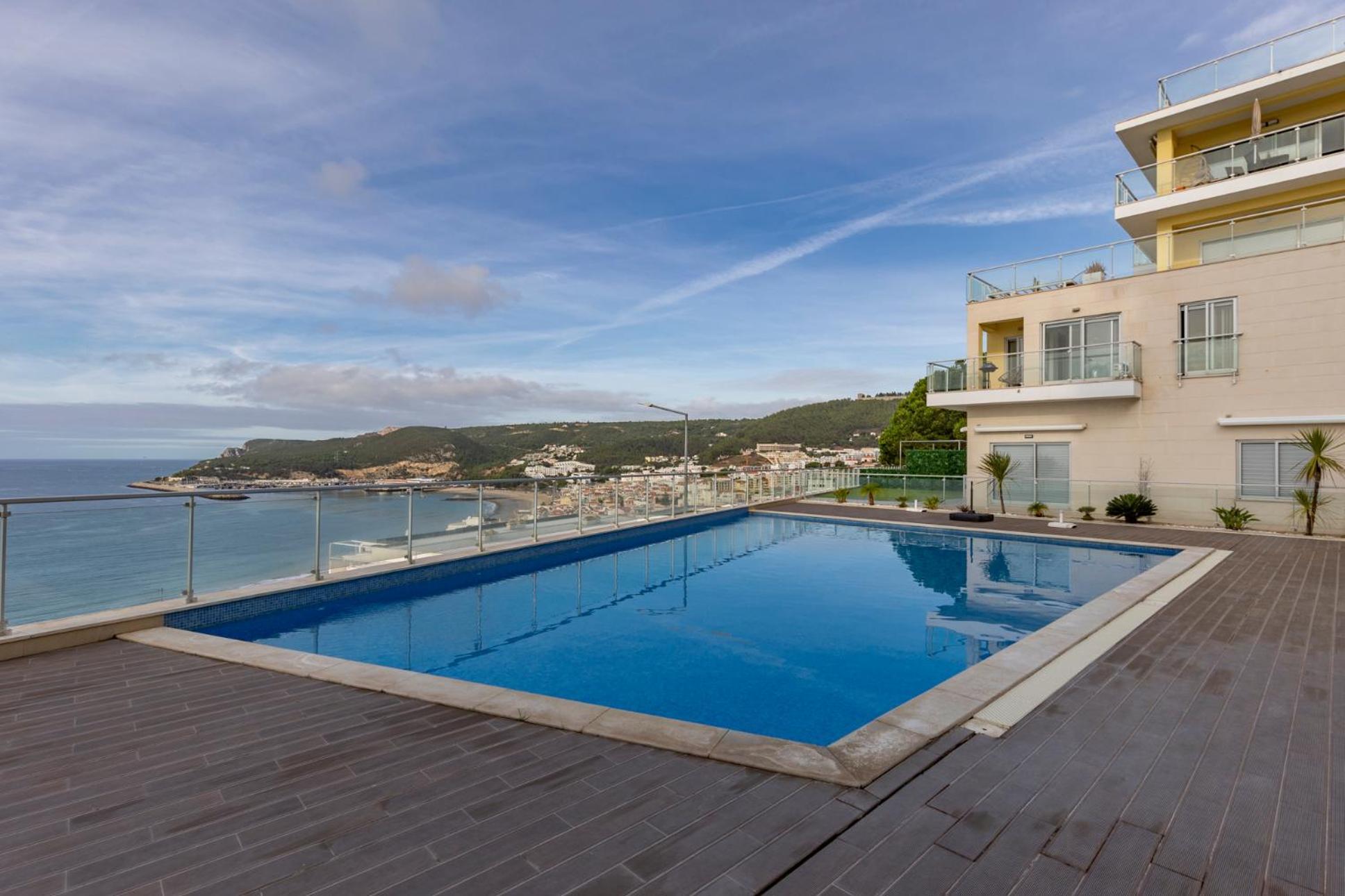 Cliffs Apartment - Astonishing View Over Sesimbra Bay By Trip2Portugal Esterno foto
